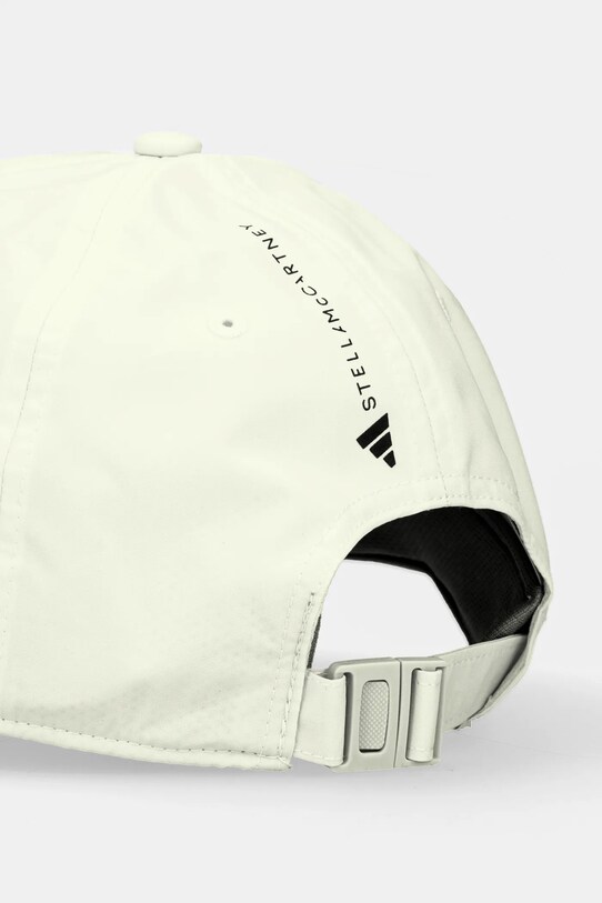 Akcesoria adidas by Stella McCartney czapka z daszkiem JZ5519 beżowy