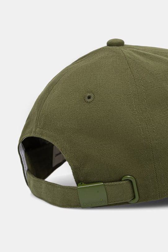 Doplňky Bavlněná baseballová čepice Calvin Klein LV04F5059G zelená