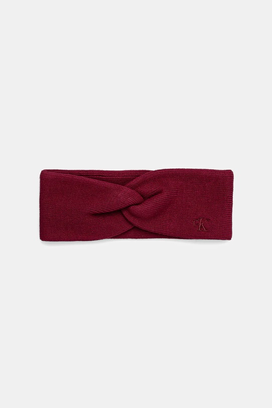 Calvin Klein opaska na głowę pozostałe bordowy LV04F8019G