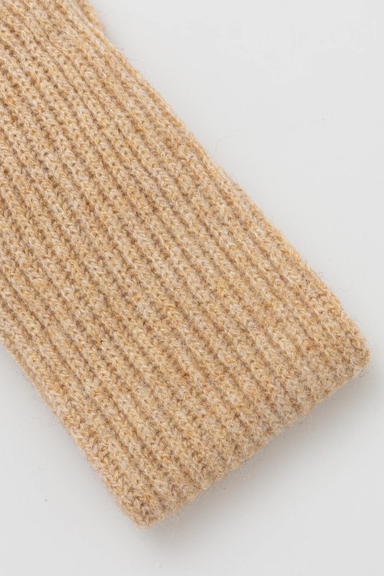 Calvin Klein opaska na głowę z dodatkiem wełny LV04F8039G brązowy AW25