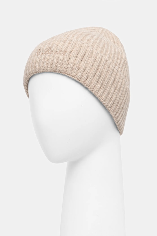 Вовняна шапка MC2 Saint Barth MOS0004 бежевий AA00
