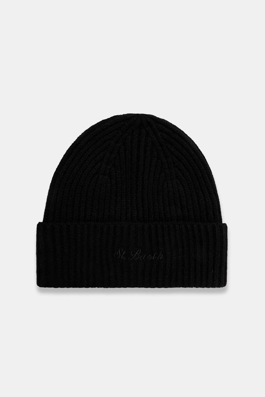 Вовняна шапка MC2 Saint Barth чорний MOS0004