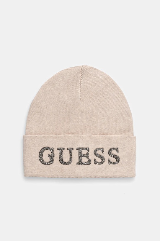 Шапка Guess аппликация бежевый AW5398.POL01