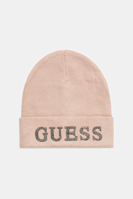 Guess czapka aplikacja pomarańczowy AW5398.POL01