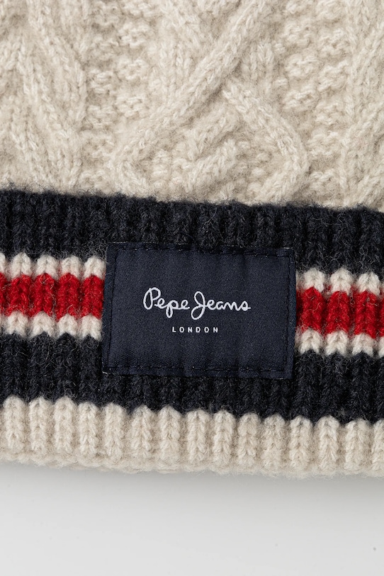 Αξεσουάρ Σκούφος Pepe Jeans PL0400002 μπεζ