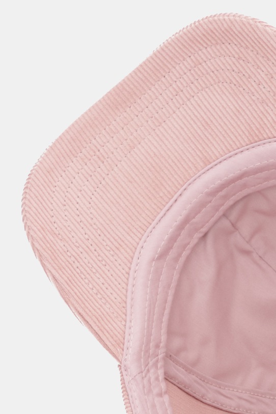 Pepe Jeans czapka z daszkiem sztruksowa różowy PL0400005