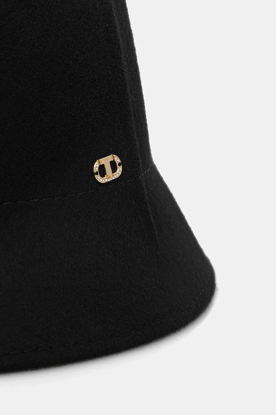 Vuneni šešir Twinset 252TA4601 crna AW25