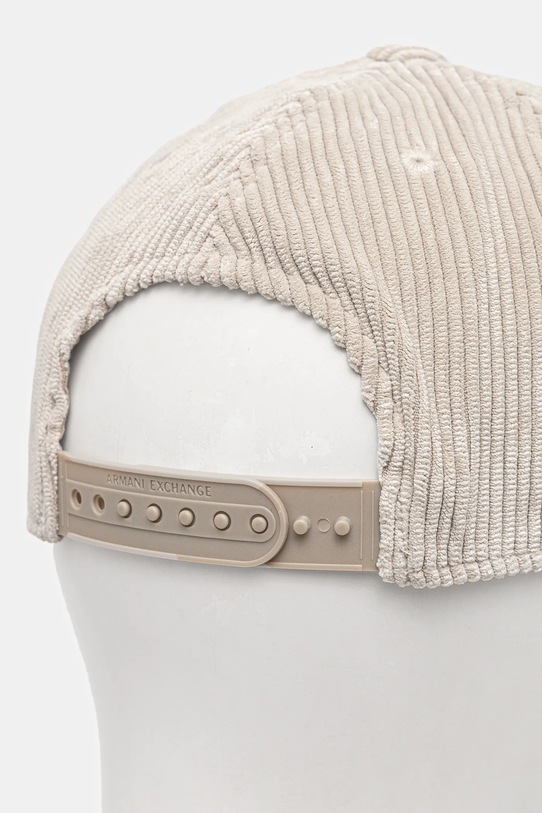 Akcesoria Armani Exchange czapka z daszkiem XW001514.AF16202 beżowy