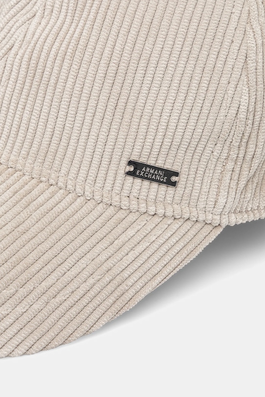 Armani Exchange czapka z daszkiem beżowy XW001514.AF16202