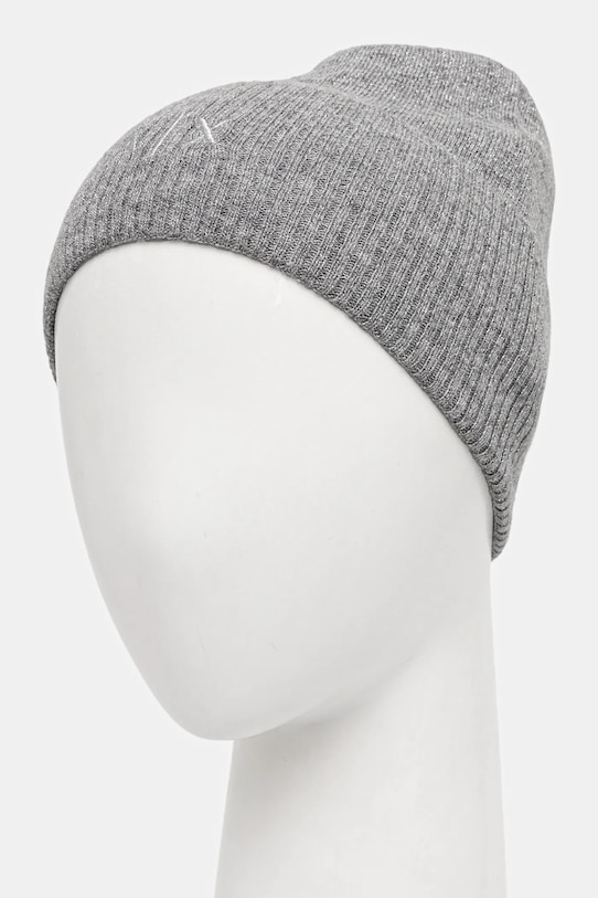 Akcesoria Armani Exchange czapka z dodatkiem wełny XW001519.AF16181 szary