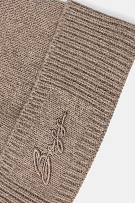 Čepice BOSS 50558673 béžová AW25