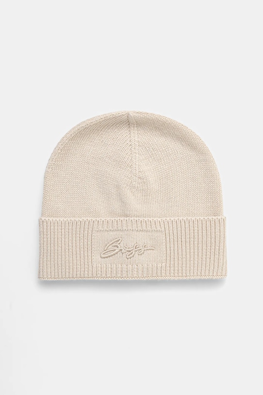 Шапка BOSS інші бежевий 50558673