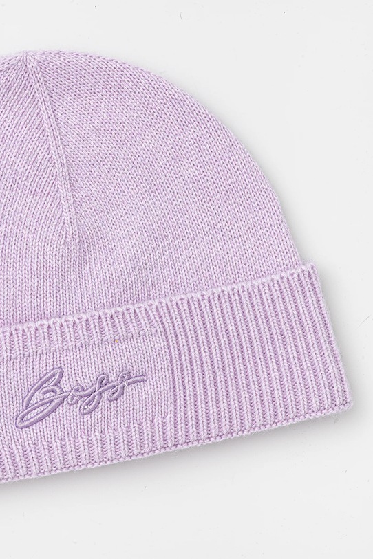 Akcesoria BOSS czapka 50558673 fioletowy