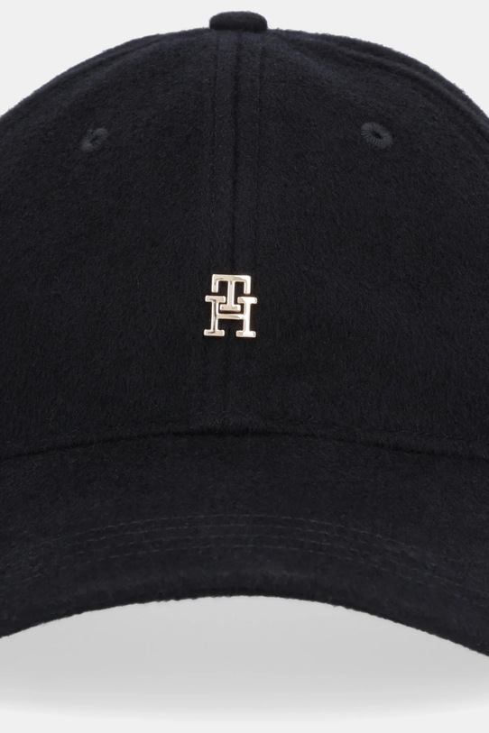 Tommy Hilfiger cappello con visiera in cotone AW0AW17773 nero AW25