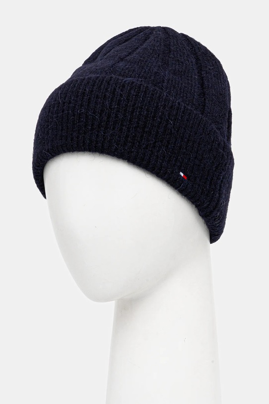 Шапка з додаванням вовни Tommy Hilfiger AW0AW17779 темно-синій AW25