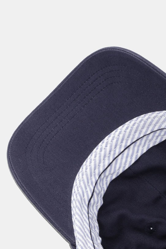 Tommy Hilfiger czapka z daszkiem bawełniana granatowy AW0AW17781