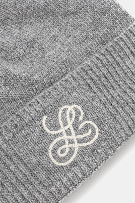 Akcesoria Luisa Spagnoli czapka wełniana 100258 szary