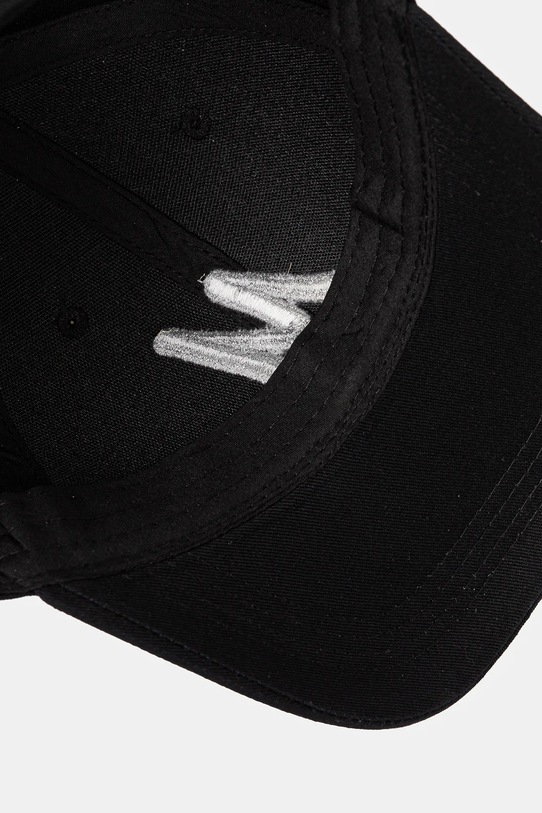 Morgan czapka z daszkiem bawełniana czarny 5CASSIS