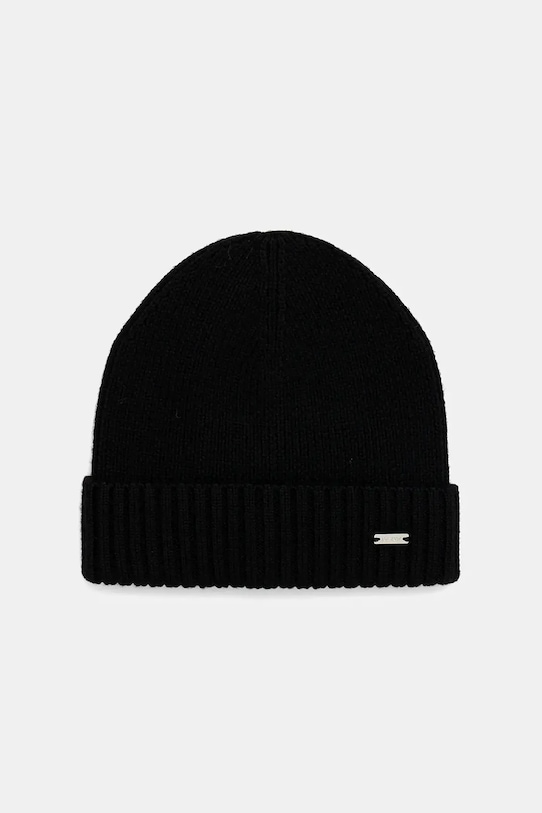 Geox căciulă de lână CELESTYE uni negru W5660G.T3310