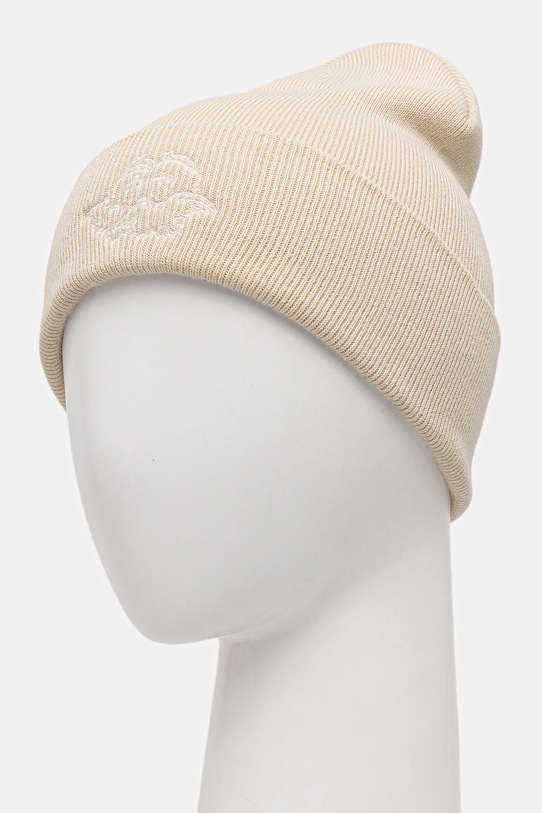 Akcesoria Fiorucci czapka bawełniana Angel Embroidered U01FPAHA215KN01NA02 beżowy