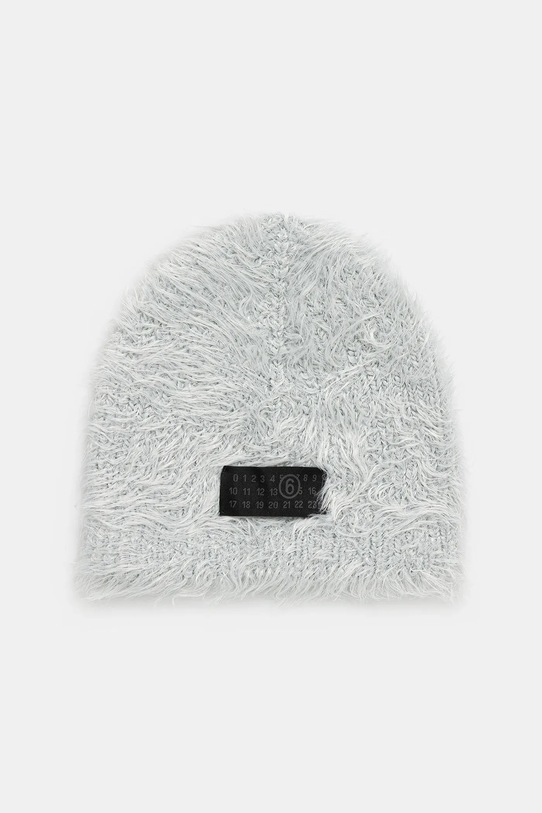 Шапка MM6 Maison Margiela аппликация серый S62TB0007.M13189.856
