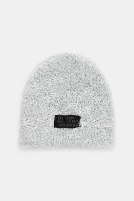 Σκούφος MM6 Maison Margiela απλικέ γκρί S62TB0007.M13189.856