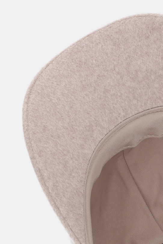 BOSS cappello da baseball con lana beige 50550607