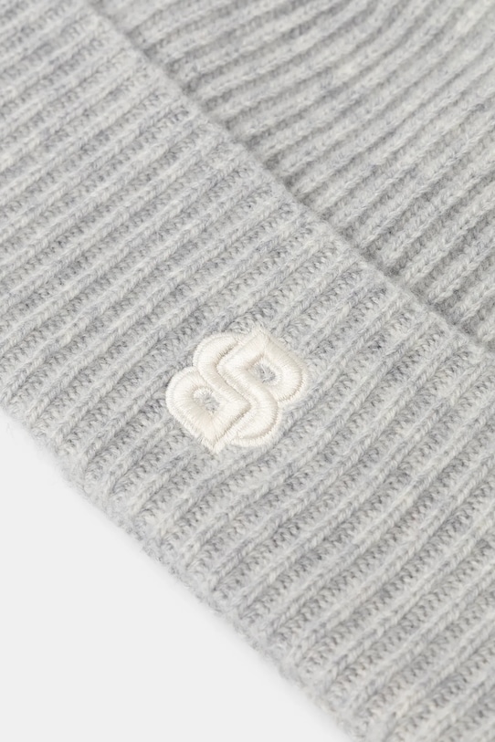 Akcesoria BOSS czapka wełniana 50557673 szary