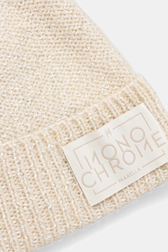 Akcesoria Marella czapka z wełną 2523576027200 beżowy