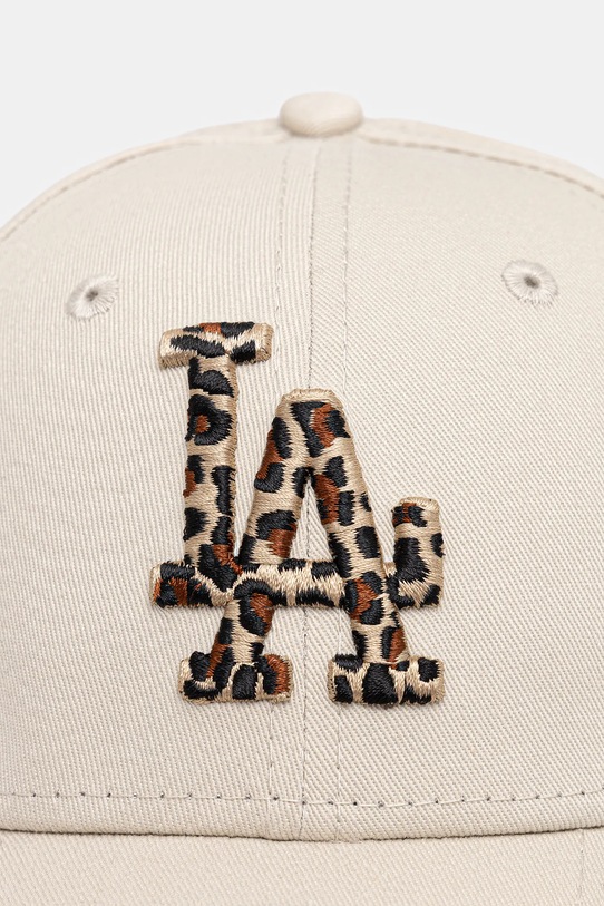 New Era czapka z daszkiem bawełniana 60691329 beżowy AW25
