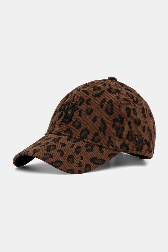 New Era czapka z daszkiem sztruksowa 0 pozostałe brązowy 60691324