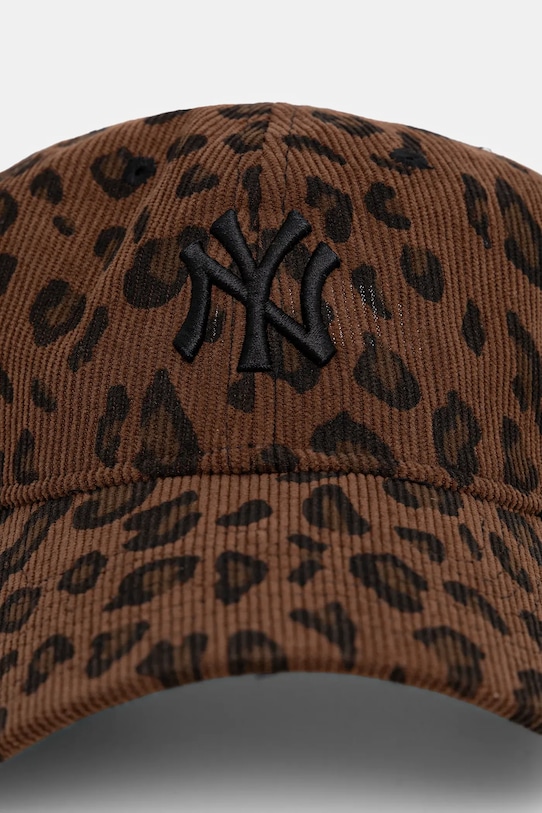 Вельветова кепка New Era 0 60691324 коричневий AW25