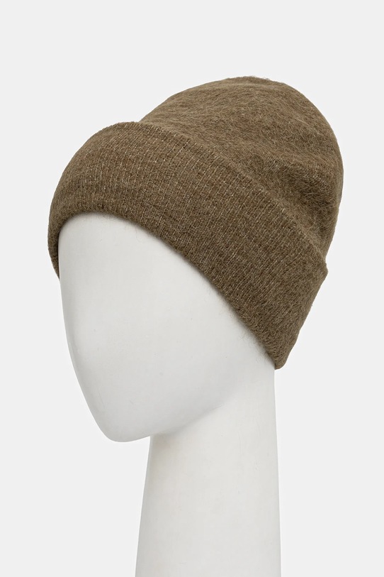 Čepice s příměsí vlny Filippa K 31309.FK zelená AW25