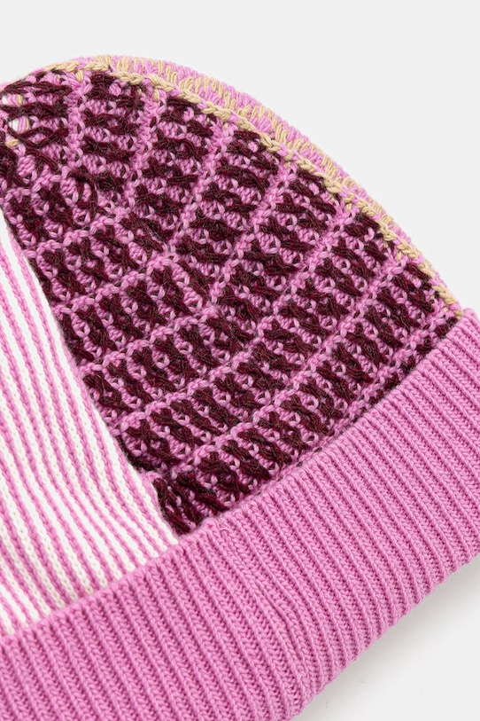 Akcesoria Moschino czapka z wełną M3338.65448 różowy