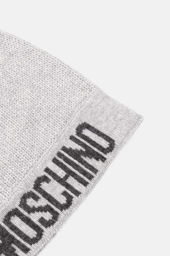 Moschino czapka z wełną M3344.65463 szary AW25