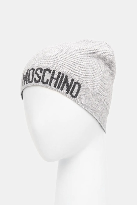 Akcesoria Moschino czapka z wełną M3344.65463 szary