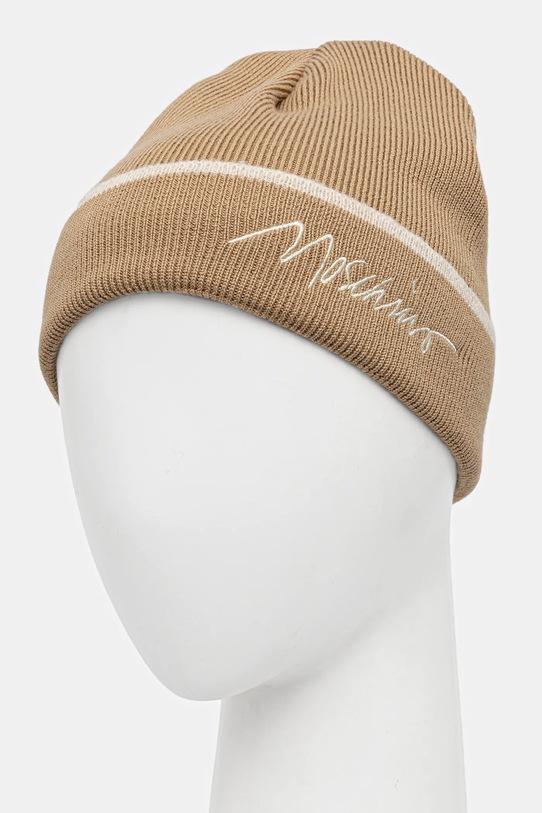 Akcesoria Moschino czapka z wełną M3352.65461 beżowy