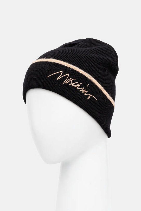 Doplňky Čepice s vlnou Moschino M3352.65461 černá