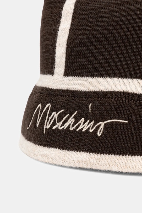Dodatki Klobuk z volno Moschino M3353.65460 rjava