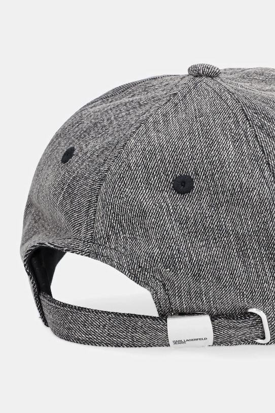 Accesorii Karl Lagerfeld Jeans șapcă de baseball din bumbac A4W33076 gri