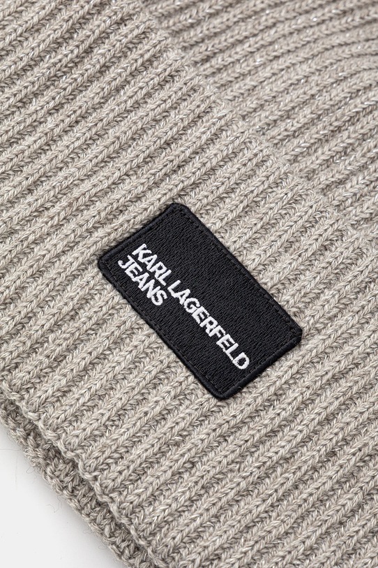 Akcesoria Karl Lagerfeld Jeans czapka A4W33124 szary