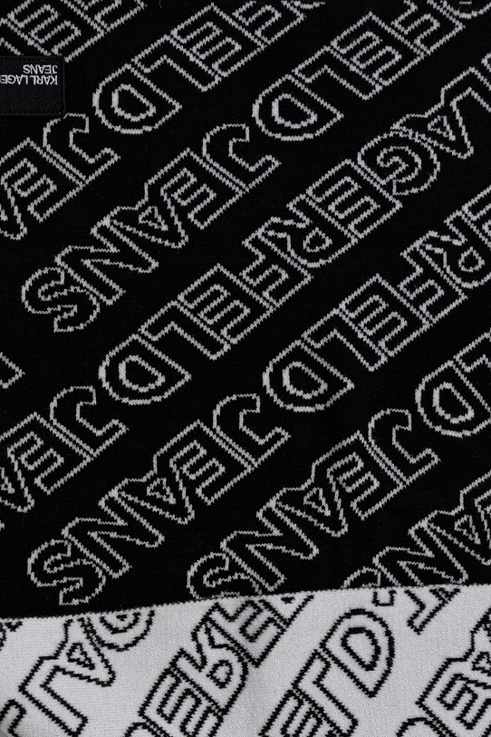 Karl Lagerfeld Jeans czapka i szalik A4W33074 czarny