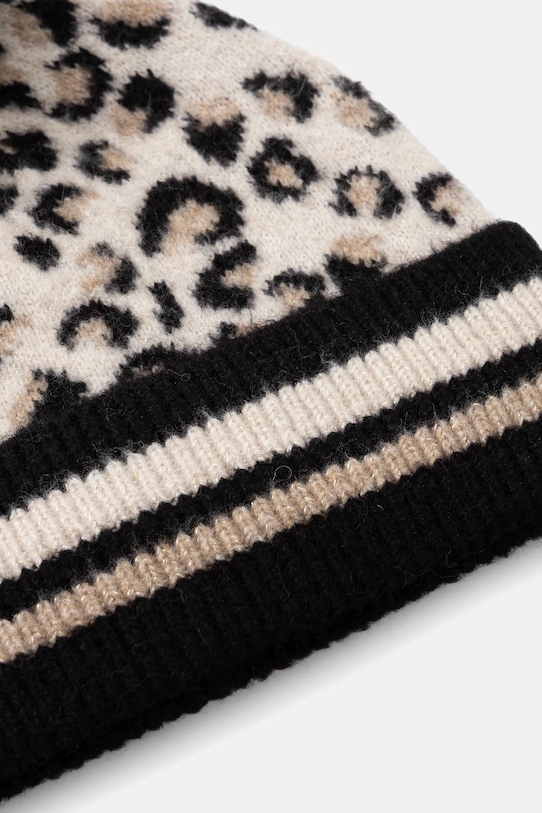 Morgan czapka z dodatkiem wełny 5BOREO beżowy AW25