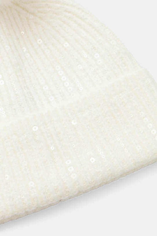 Шапка с вълна Morgan 5BSEQUI бежов AW25