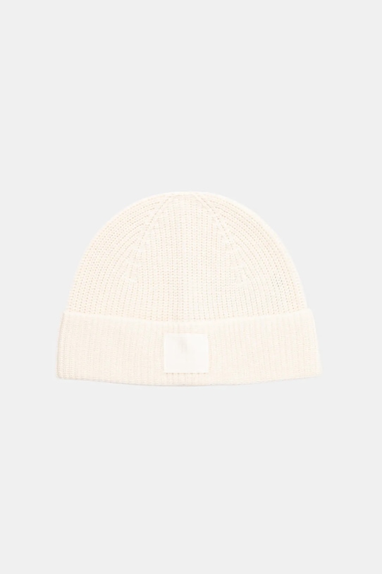 HUGO căciulă de lână Sential uni alb 50548413