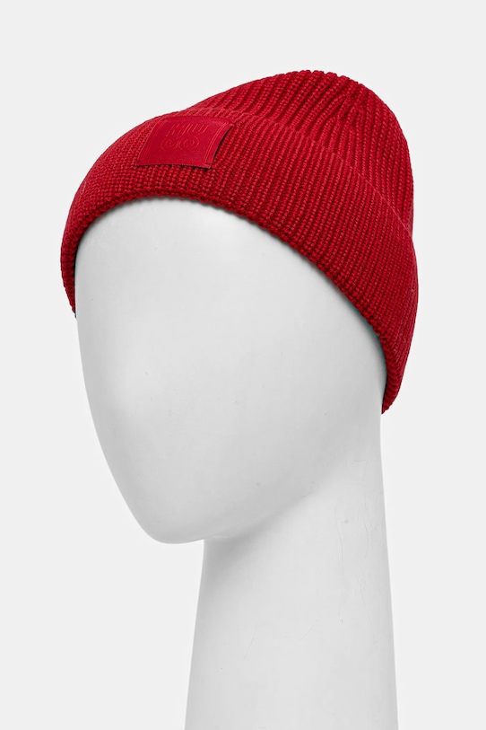 Vlnená čiapka HUGO 50548413 červená AW25