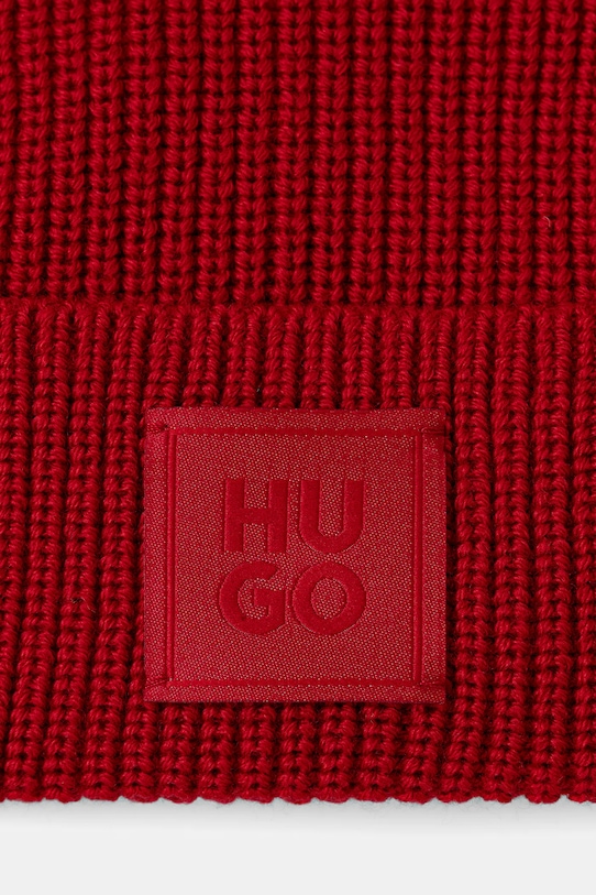 Doplnky Vlnená čiapka HUGO 50548413 červená