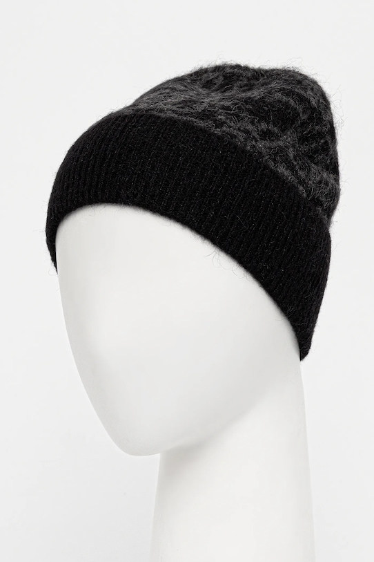 Akcesoria HUGO czapka z wełną 50548722 czarny