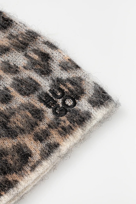 HUGO czapka z wełną 50548743 beżowy AW25