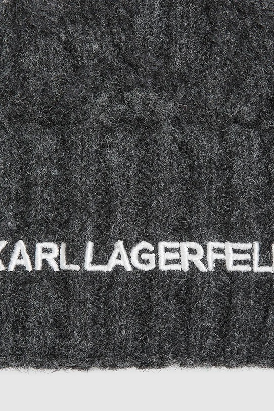 Akcesoria Karl Lagerfeld czapka A4W33012 szary